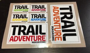 Stickers Trail Adventure Magazine