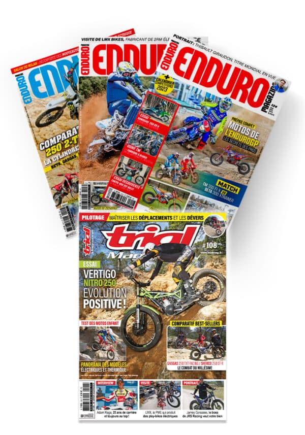 Abonnement couplage Enduromag + Trial Magazine