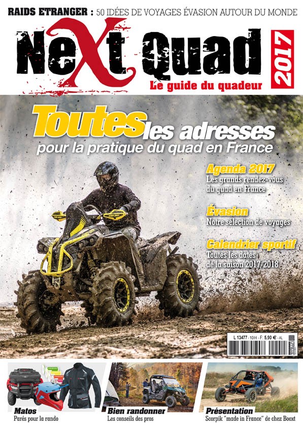 Next Quad 2017 - Le Guide du quad