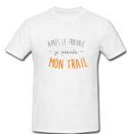 Tee-shirt Trail Travail