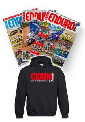 Réabonnement Enduro Magazine + sweat à capuche Enduro Magazine