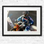 Cadre photo Motocross - N°4 Ricky Carmichael