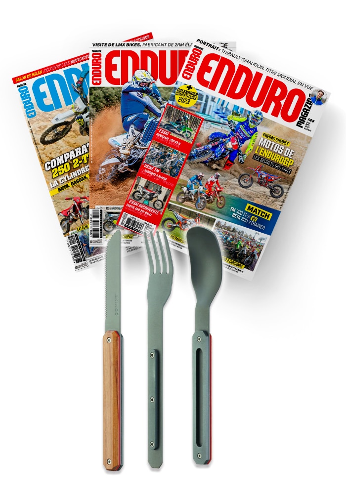 Abonnement Enduro Mag + Couverts Akinod 12H34 - Boutique CPPRESSE