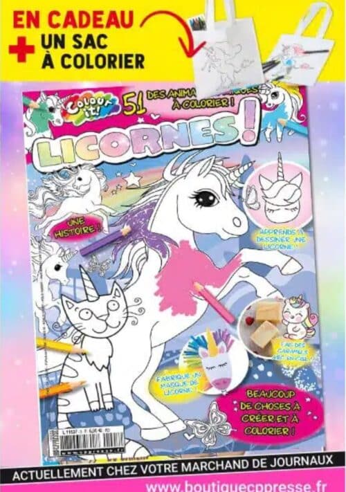 Colour It Licorne Colour It Licornes N°2