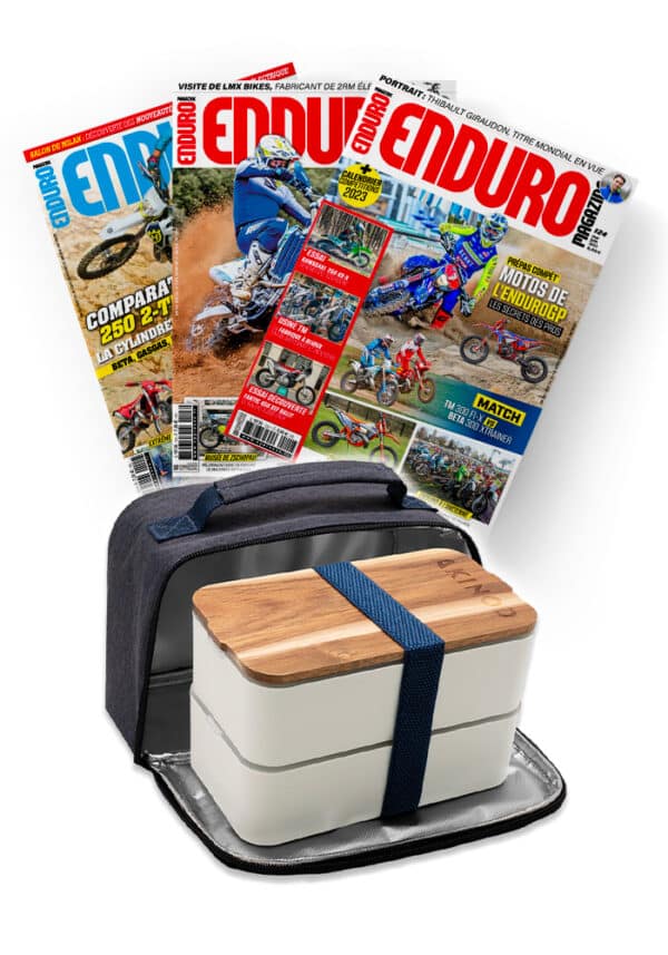 Abonnement Enduro Magazine + Bento Lunch bag