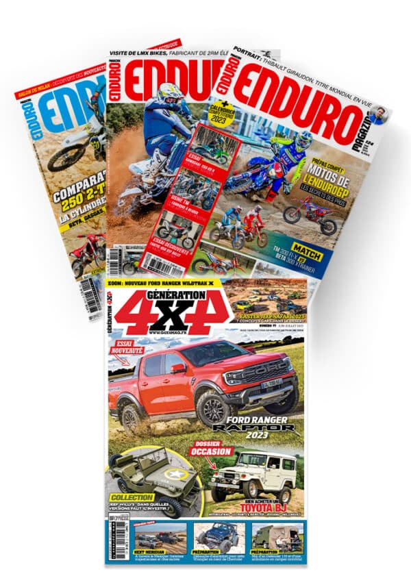 Réabonnement Enduro Magazine + Génération 4x4