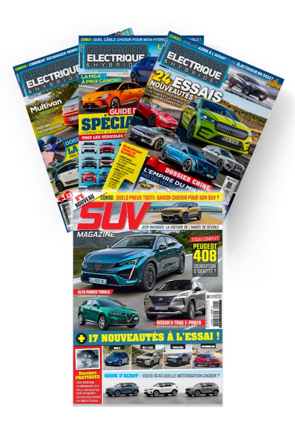 Abonnement Couplage Génération Électrique & Hybride et SUV Magazine