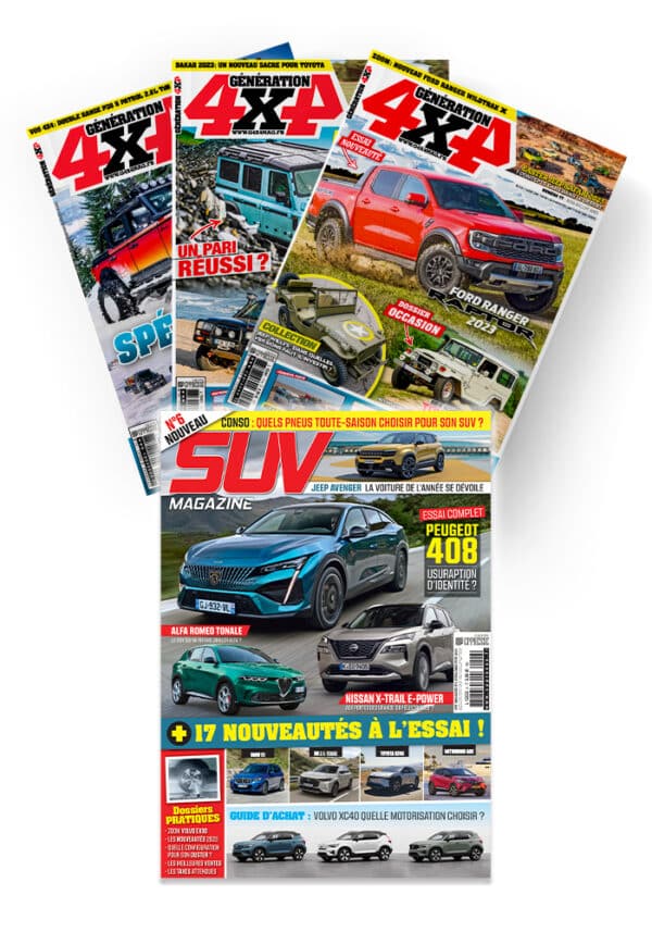 Réabonnement Couplage Génération 4x4 + SUV Magazine