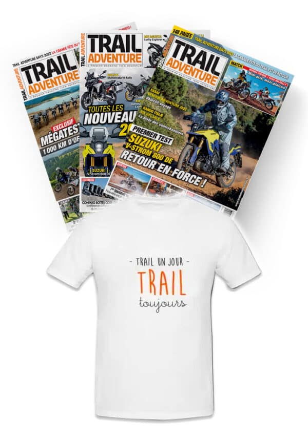 Réabonnement Trail Adventure + T-shirt Trail