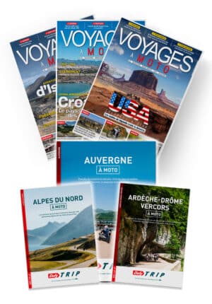 Réabonnement Voyages à Moto + Guide Dafy Trip offert