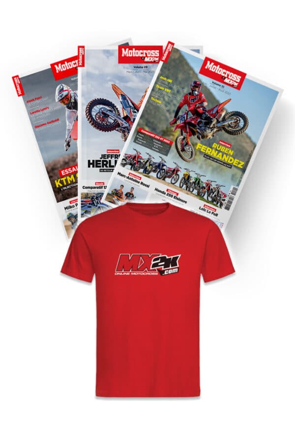 Réabonnement Motocross + Tee-shirt