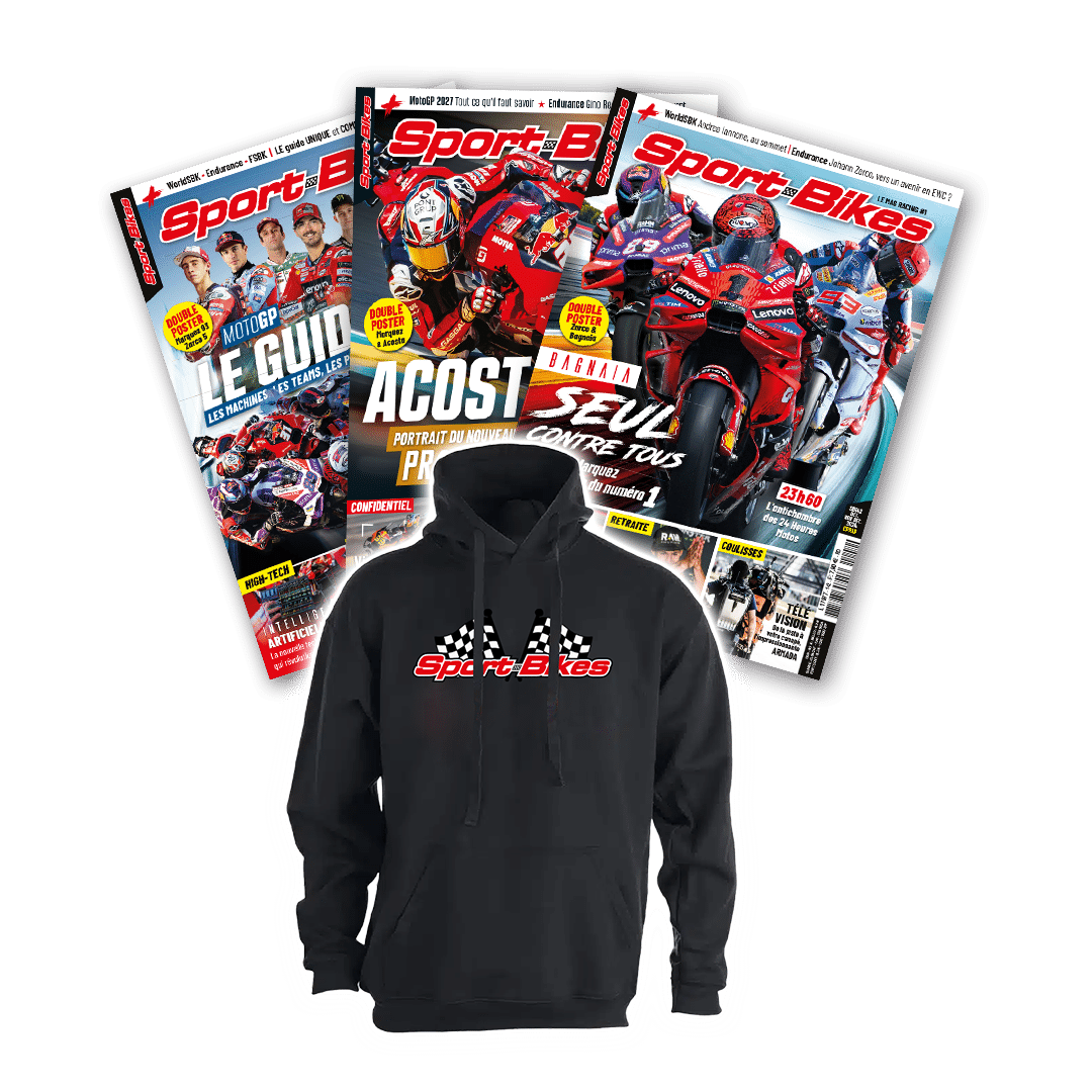 offres-SportBikes+sweat Abonnement Sport Bikes + Sweat à capuche