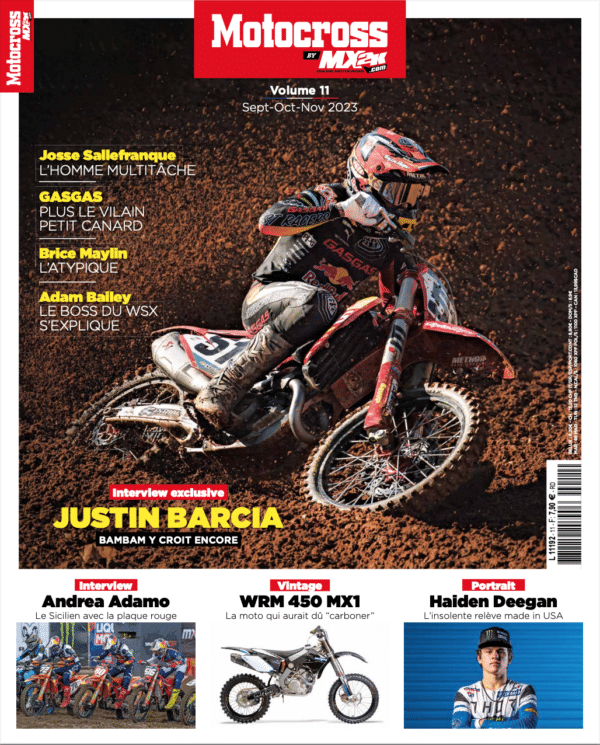Motocross n°11 - Justin Barcia, le combattant.