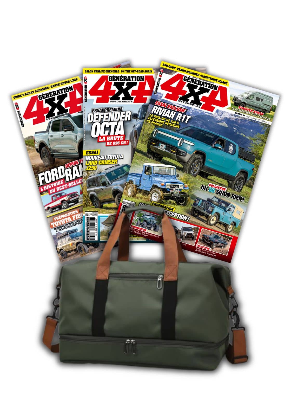 Génération 4x4 + sac de voyage