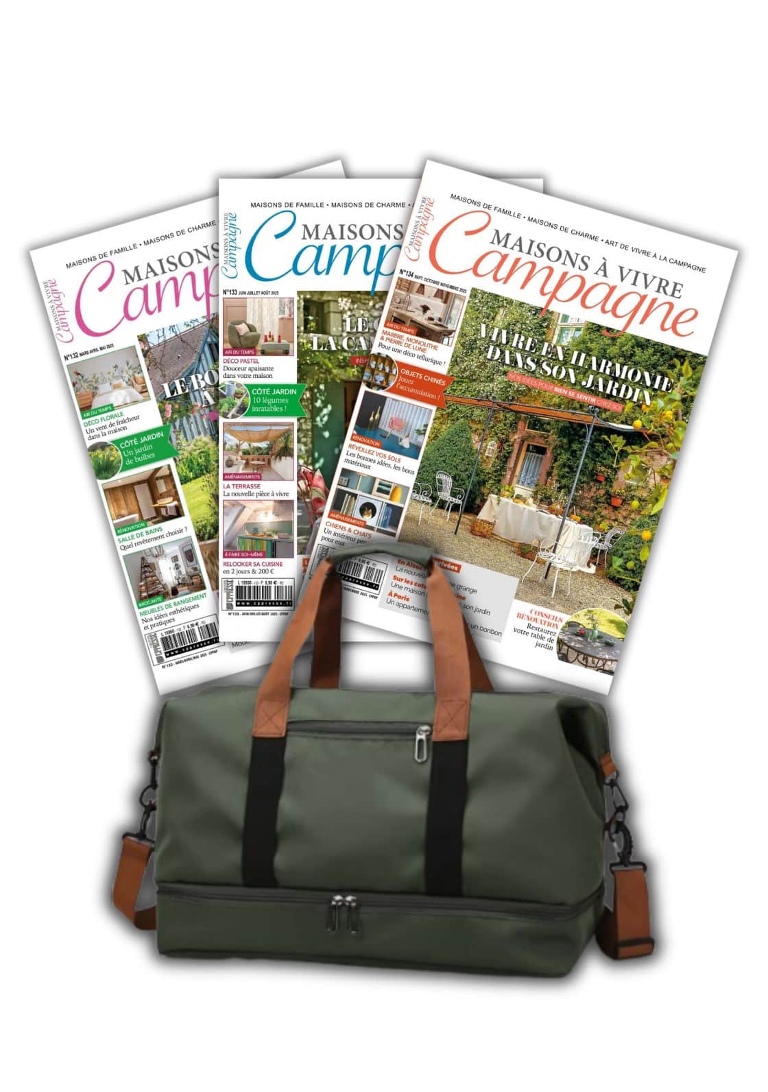 Maison à Vivre Campagne + Sac de voyage