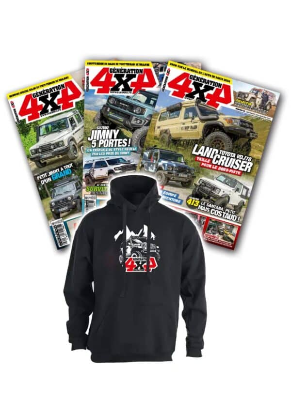 offre 4x4 + sweat Abonnement Génération 4x4 + Sweat Génération 4x4