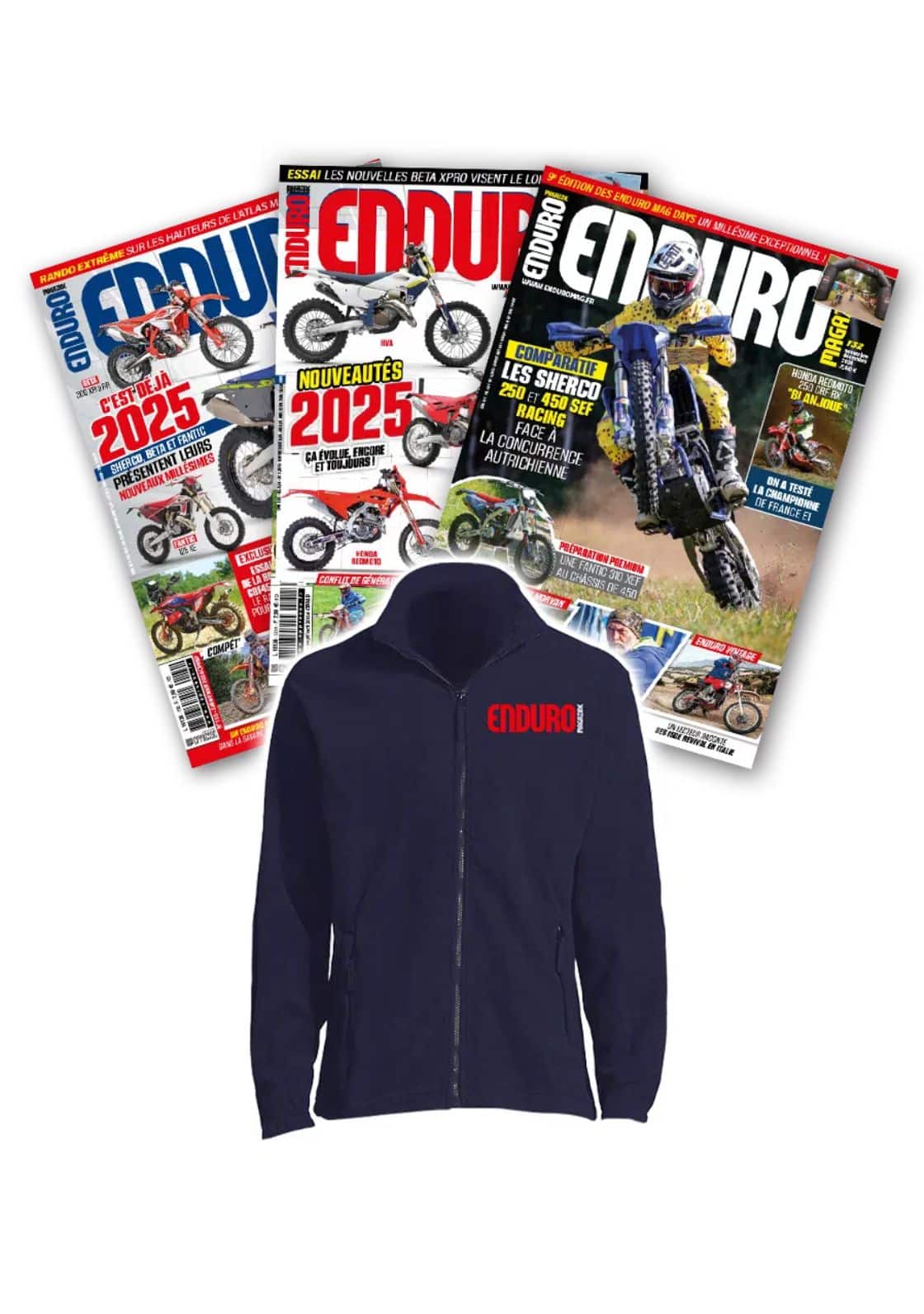 Abo Enduro + Polaire Abonnement Enduro Magazine + Polaire Enduro Magazine