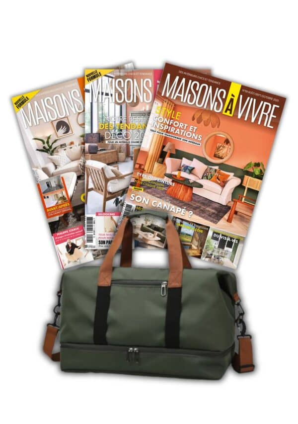Maison à Vivre et Sac de voyage