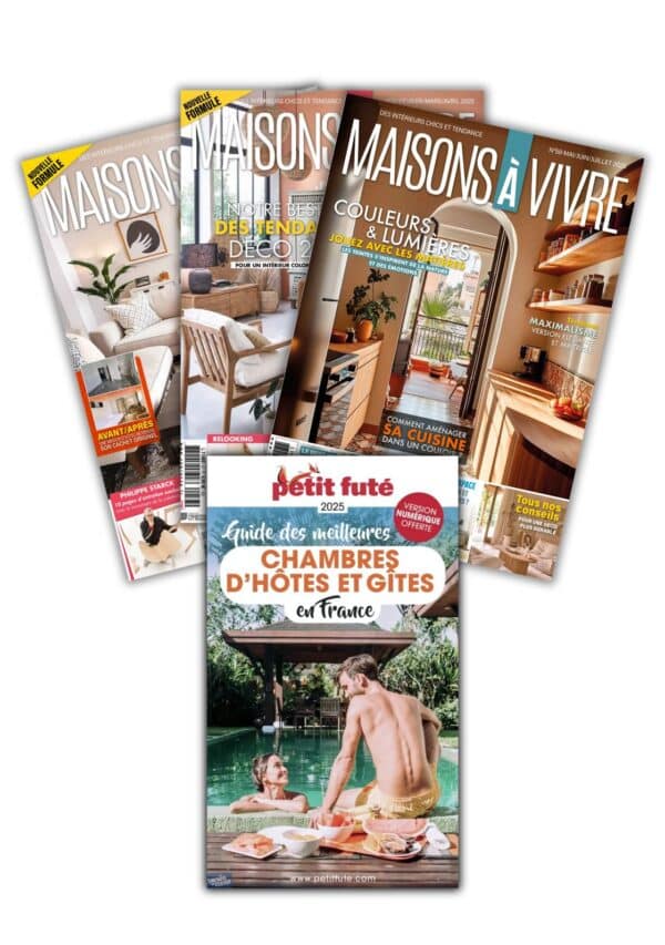 Abo Maison à Vivre + Petit Futé 2025 Abo Maison à Vivre + Petit Futé 2025