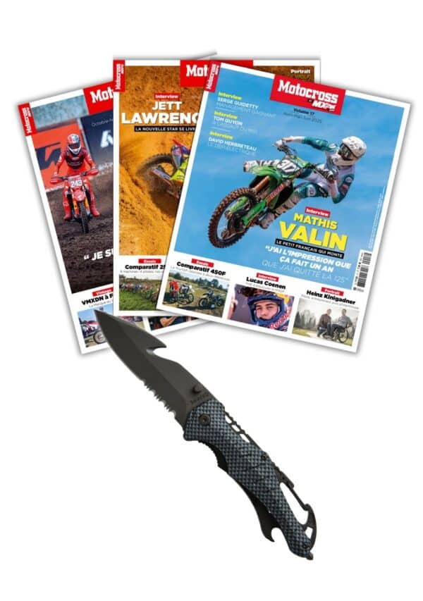 Réabonnement MX2K + Couteau de Sécurité Réabonnement Motocross by MX2K + Couteau de Sécurité