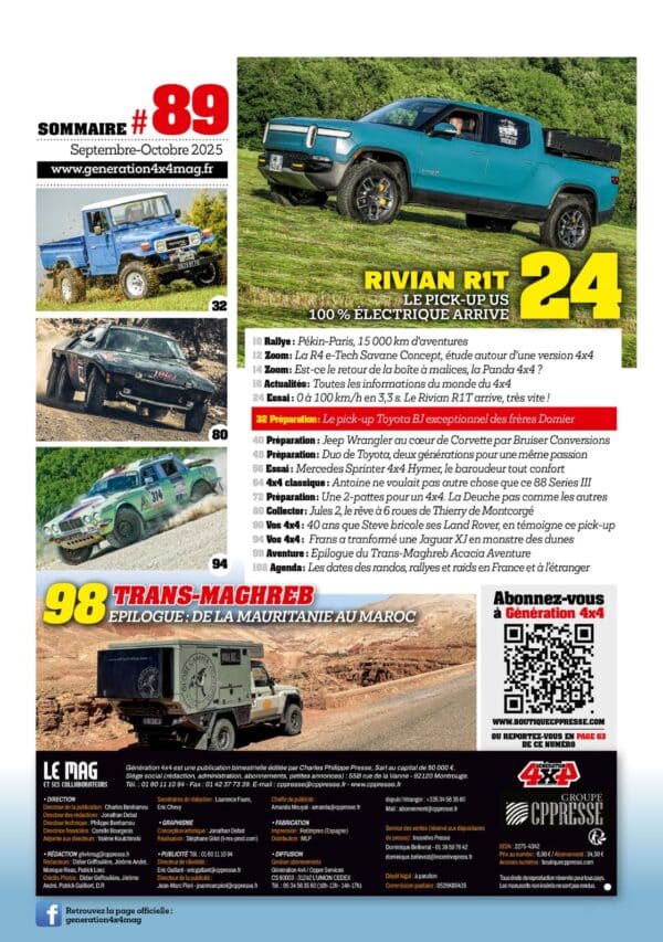 Génération 4x4 Magazine N°89