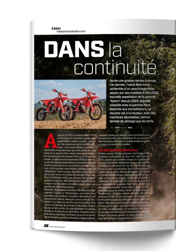 Escapade Magazine n°136 Page 36 - Enduro Magazine n°136