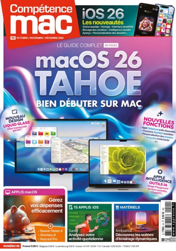Compétence Mac n°90 Compétence Mac n°90