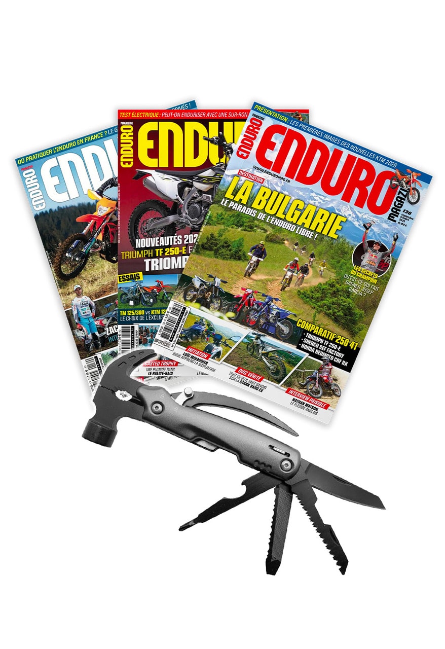 EM MARTEAU Abonnement Enduro Magazine + Marteau Reno
