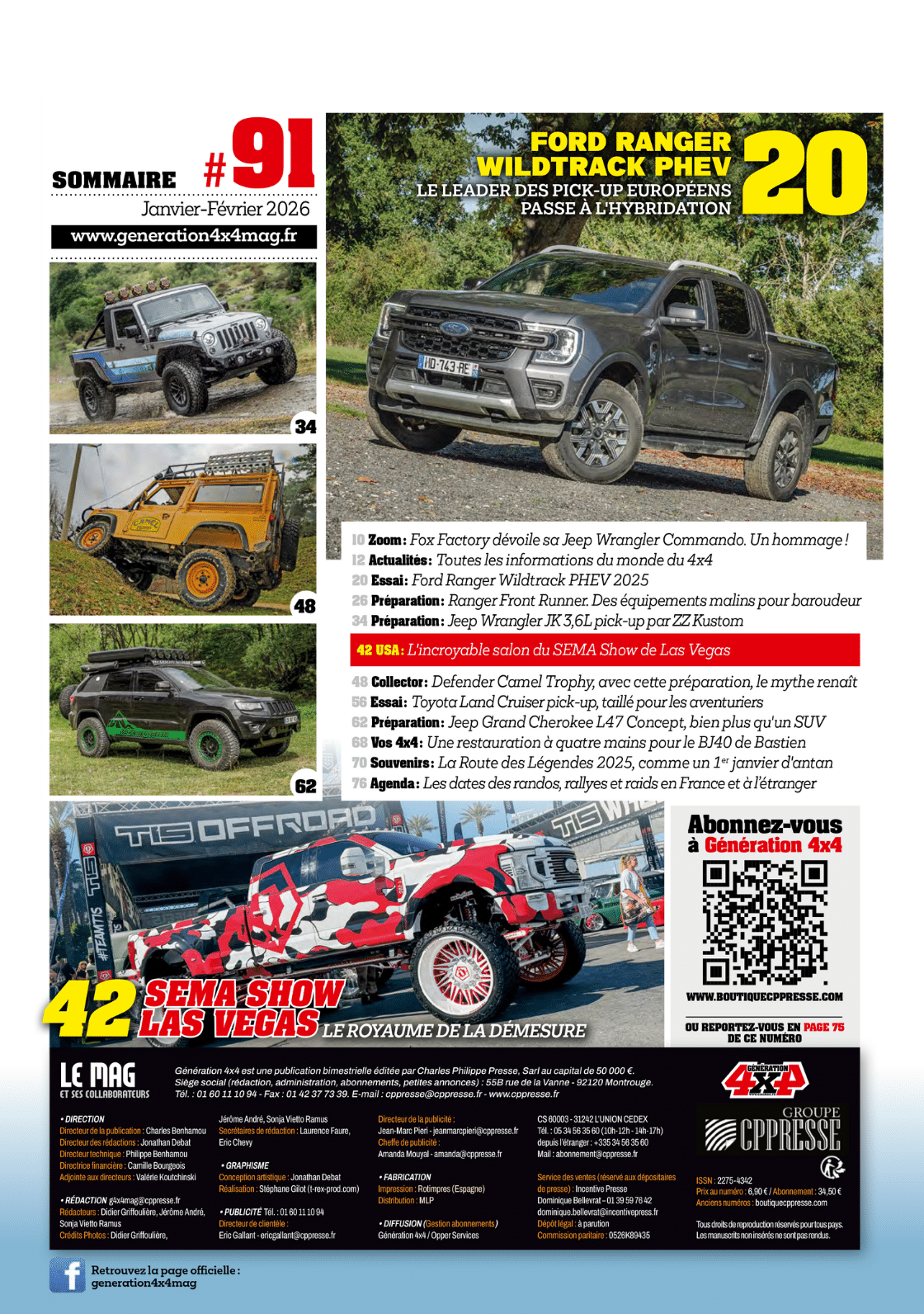 Génération 4X4 Magazine n°91
