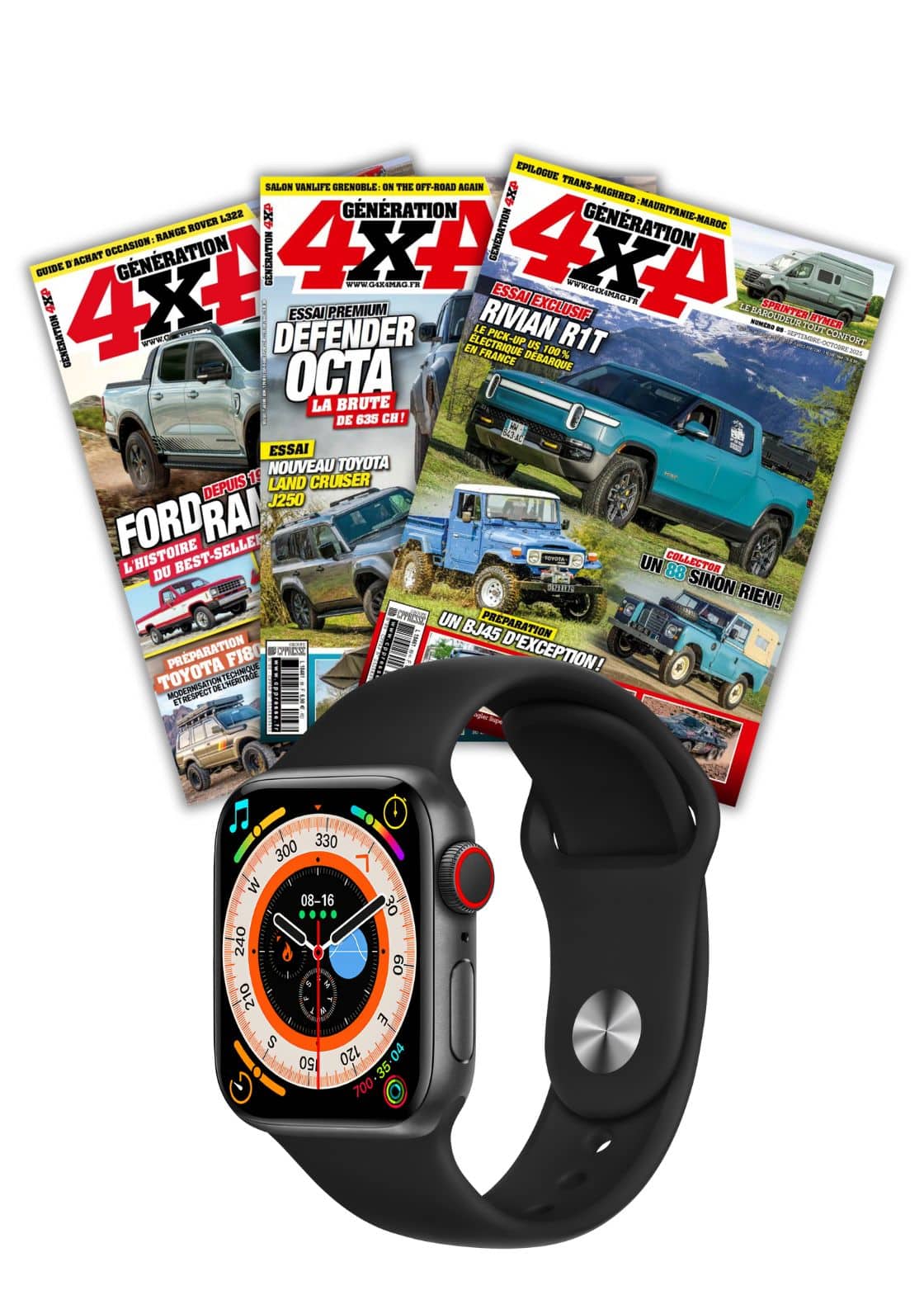 Abo montres G4x4 Abonnement Génération 4X4 + Montre connectée