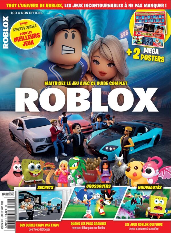 Couverture Roblox n°1 Roblox