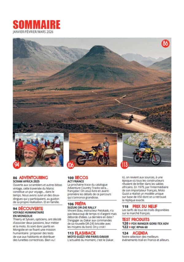 Sommaire 1 TA 43 Trail Adventure n°43