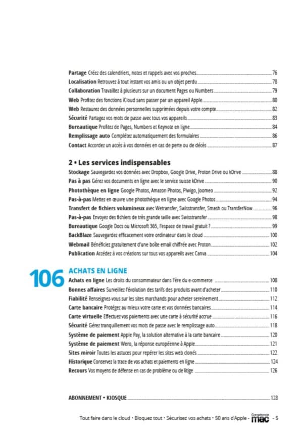 Sommaire 2 cmac 91 Compétence Mac n°91