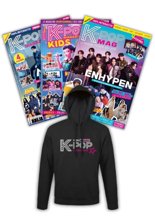 sweat à capuche k-pop mag