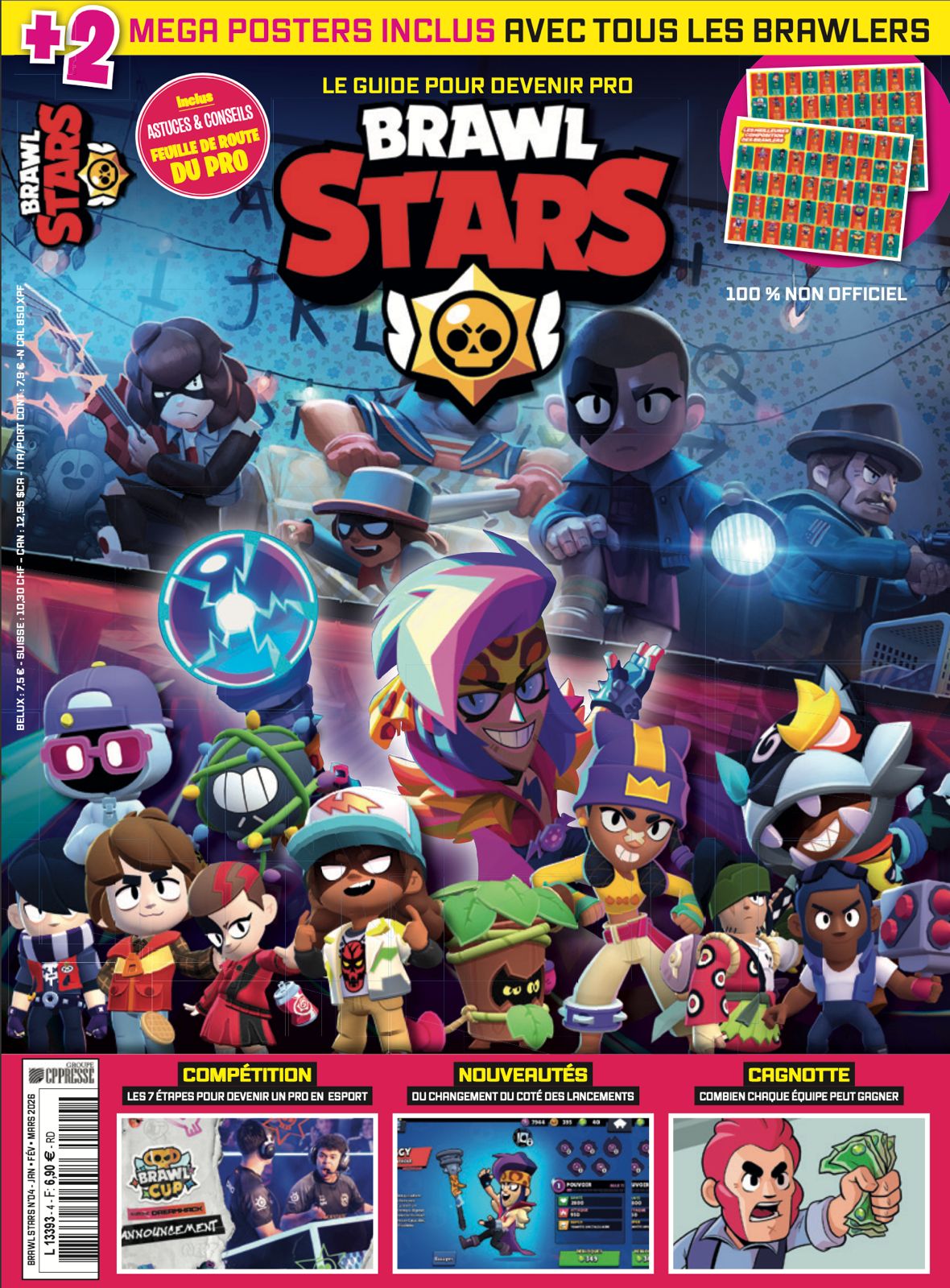 couverture Brawl Stars n°4 Brawl Stars Magazine n°4