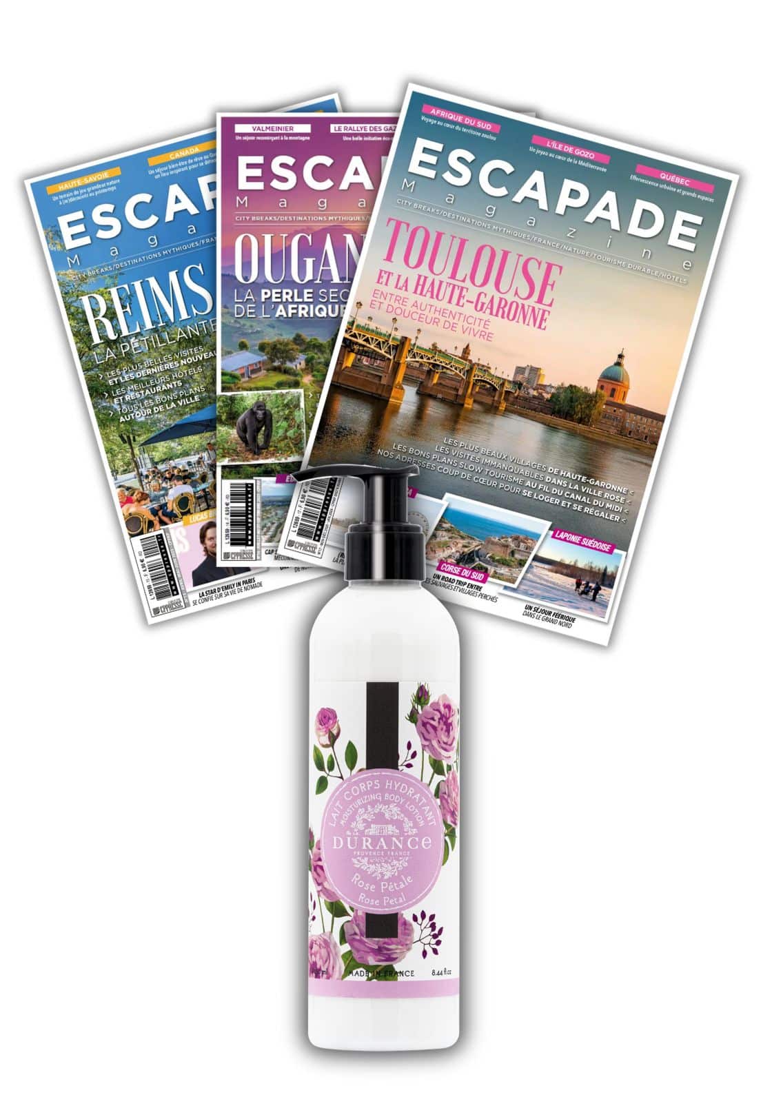 Escapade Magazine lait corps hydratant