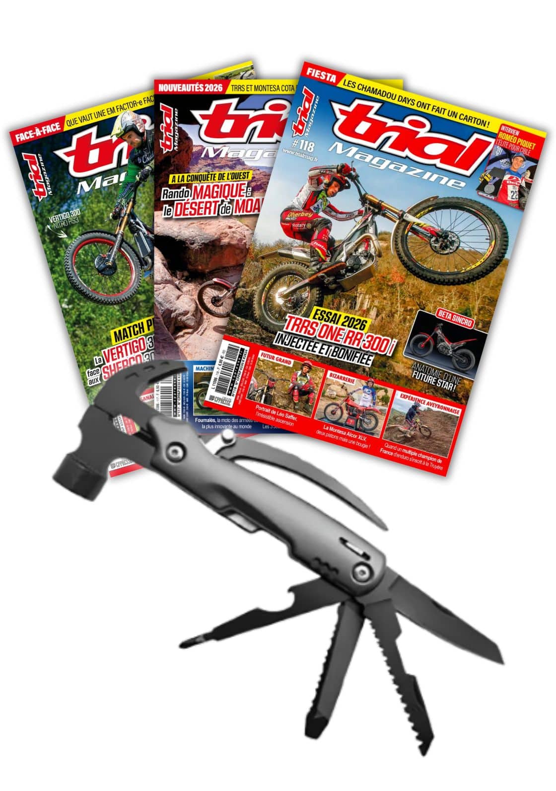 produit combiné Abonnement Trial Magazine + Marteau Reno
