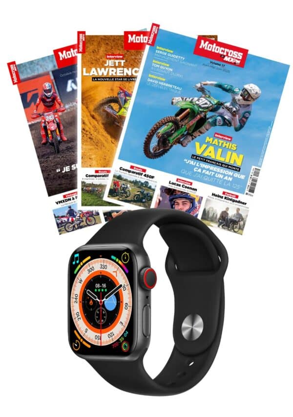 MX2K montre Abonnement Motocross + Montre connectée