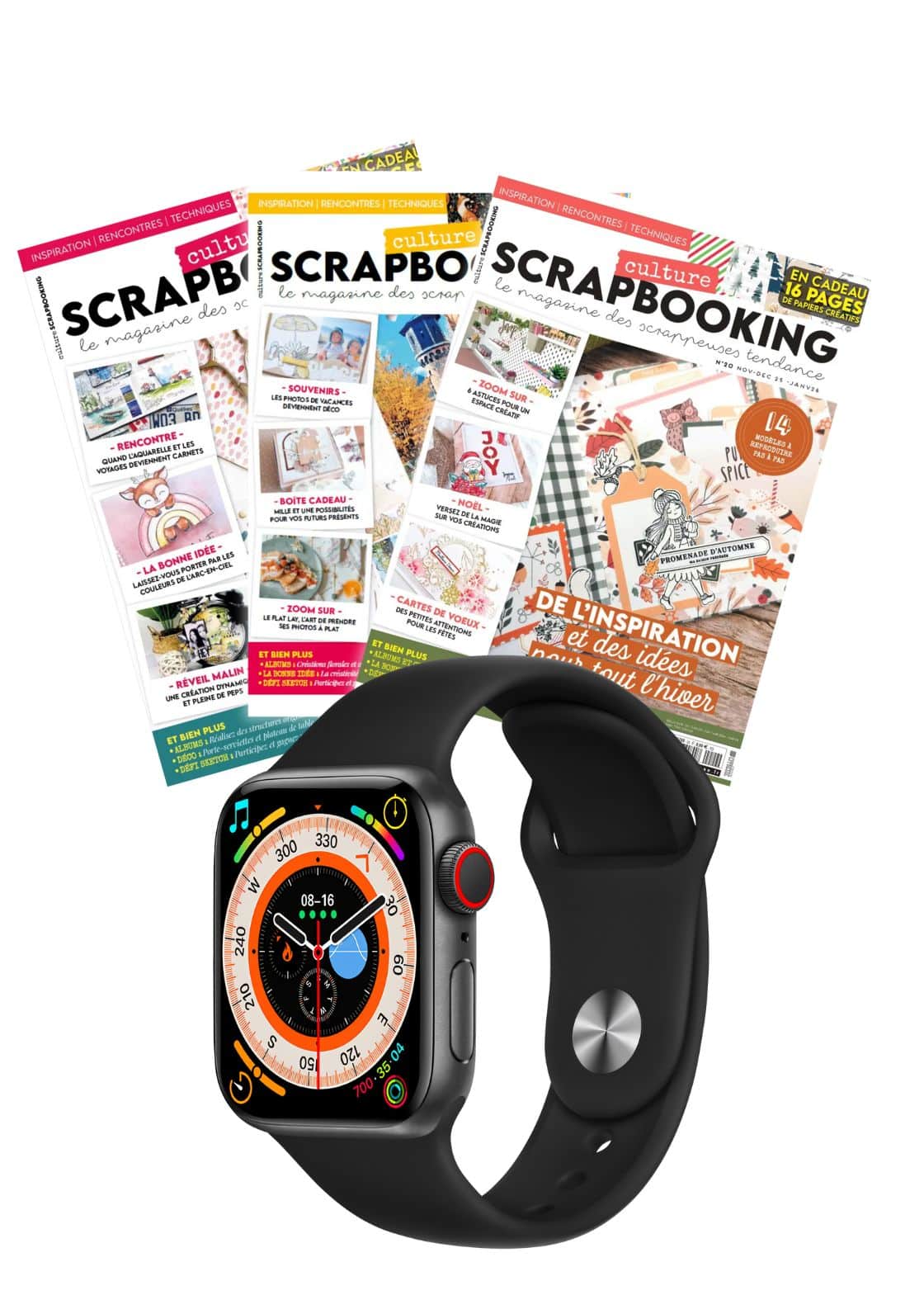 Culture Scrapbooking Montre connectée