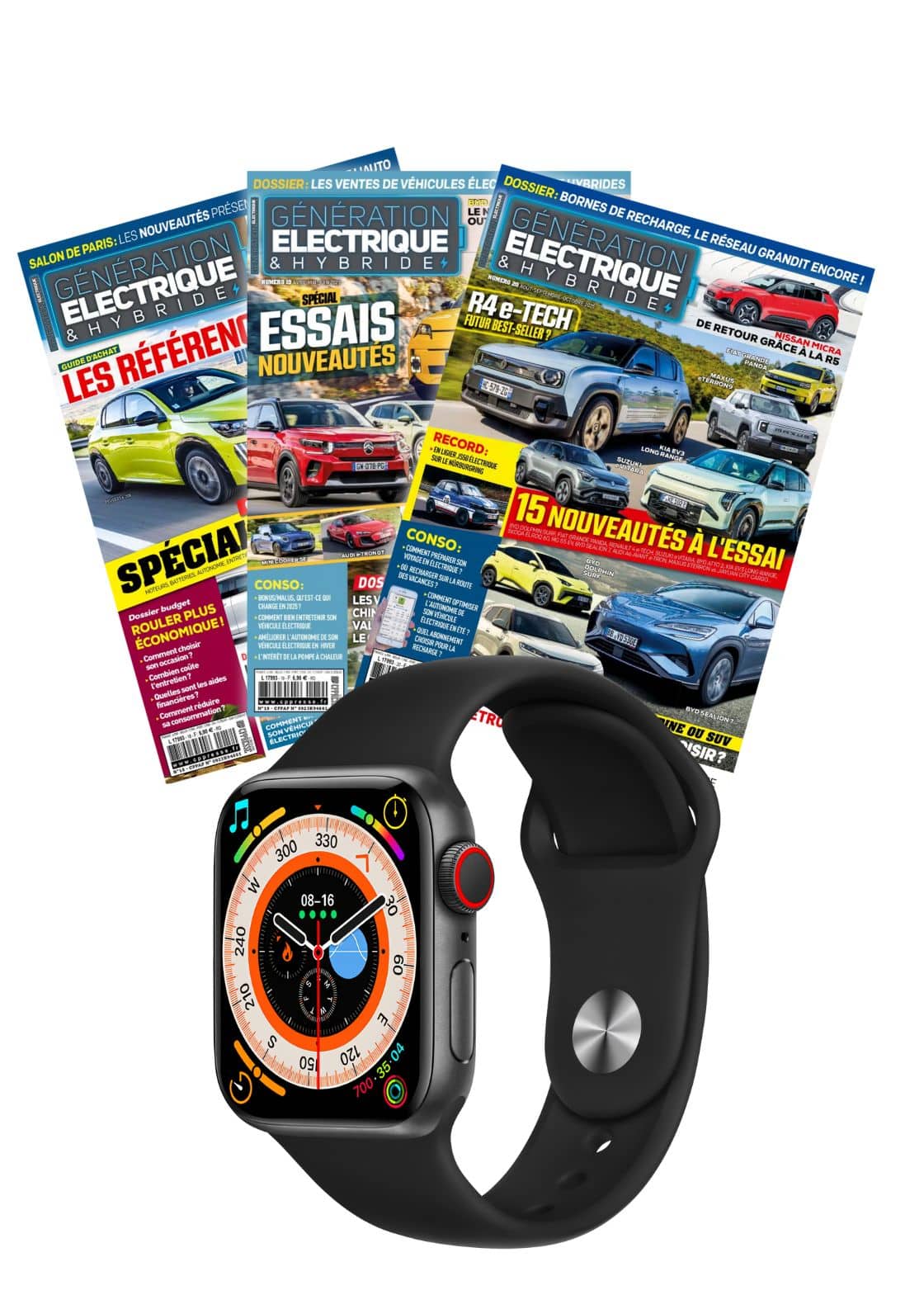 Abonnement Génération Électrique et Hybride montre connectée