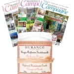 Abo MAVC DURANCE Abonnement Maisons à Vivre Campagne + Bougie DURANCE 180g
