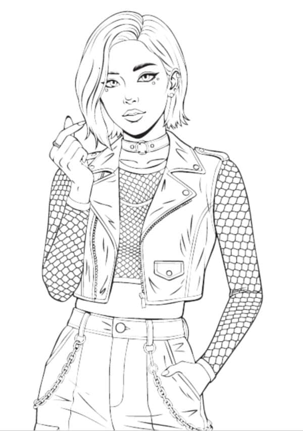 KPOP KID PAGE 2 K-Pop Kids HS coloriage