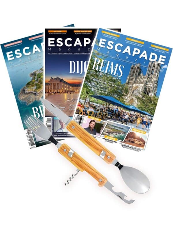 abo escapade akinode Réabonnement Escapade Magazine + Couverts multifonctions Akinode