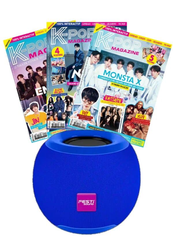 abonnement kpop enceinte Abonnement K-Pop Mag + enceinte bluetooth