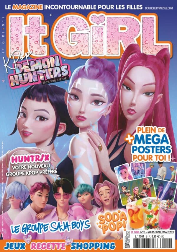 couverture it girl 2 It Girl n°2 - Kpop Demon Hunter
