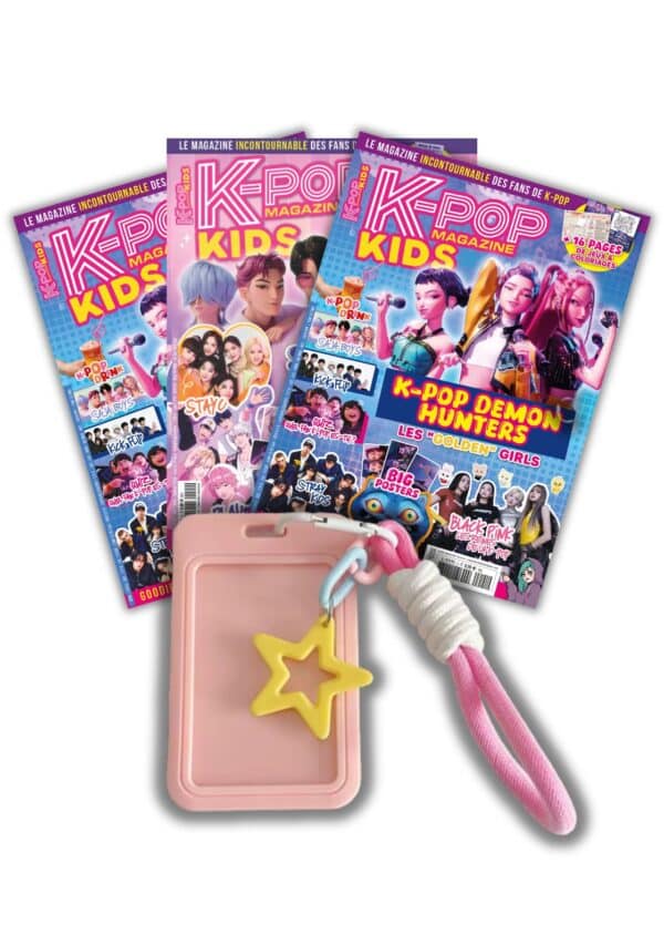 Abo porte photo Abonnement K-Pop Kids 3 Numéros + Porte carte