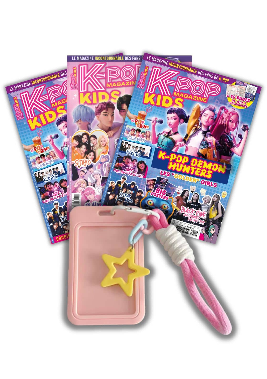Abo porte photo Abonnement K-Pop Kids 3 Numéros + Porte carte