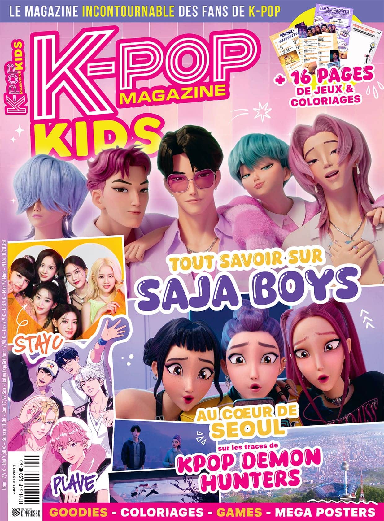 K-Pop Magazine Kids n°2 - Boutique CPPRESSE