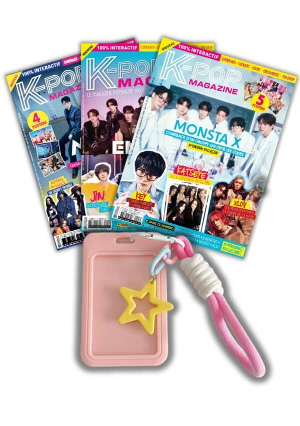 abo kpop mag photo Abonnement K-Pop Magazine + Porte carte