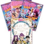 produit combiné Abonnement K-Pop Kids 3 Numéros + Coloriage kpop